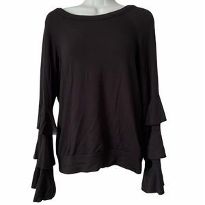 Bailey 44 Sweatshirt with Ruffle Sleeves